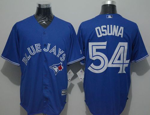 Blue Jays #54 Roberto Osuna Blue New Cool Base Stitched MLB Jersey - Click Image to Close